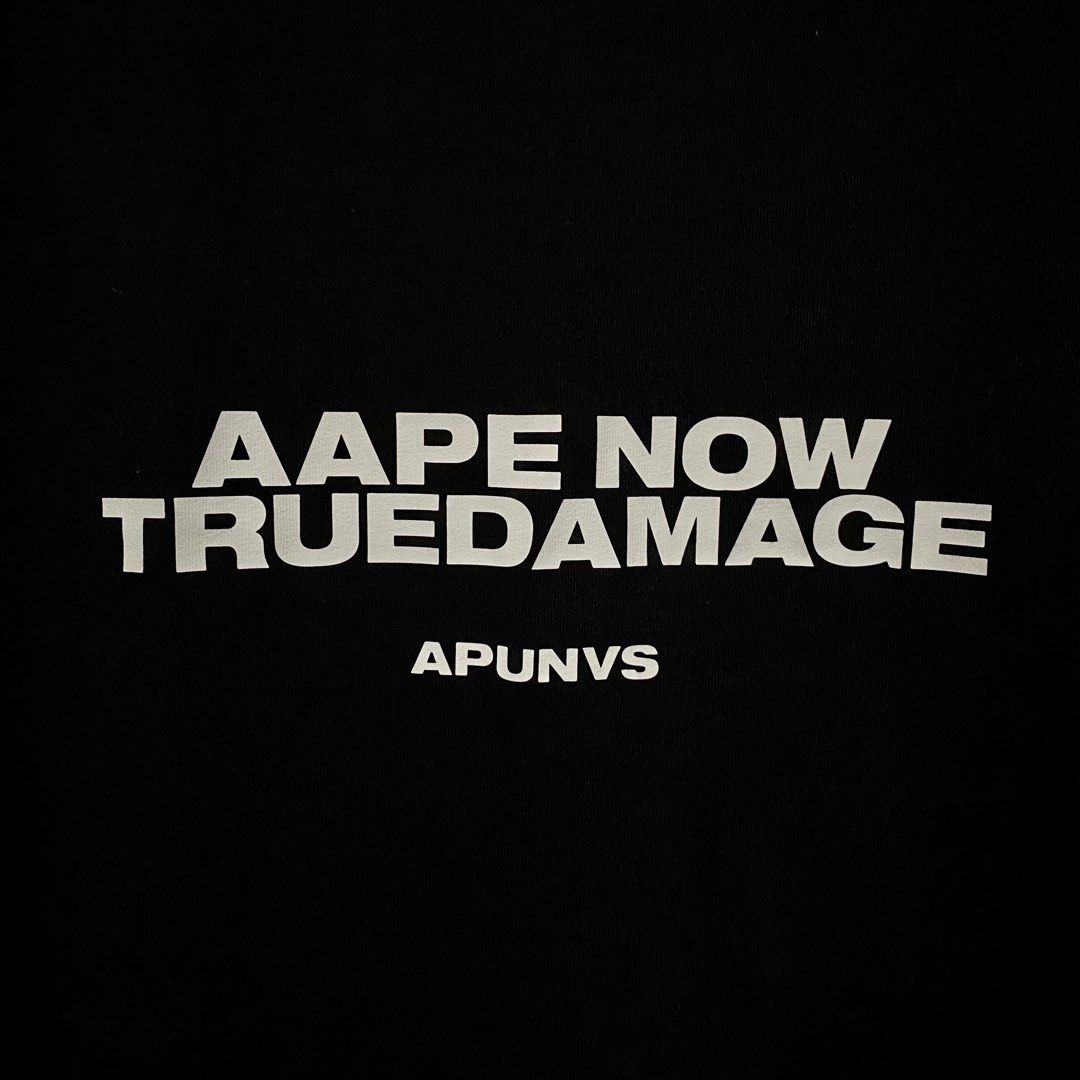 Aape x League of legends true damage tee, Men's Fashion, Tops