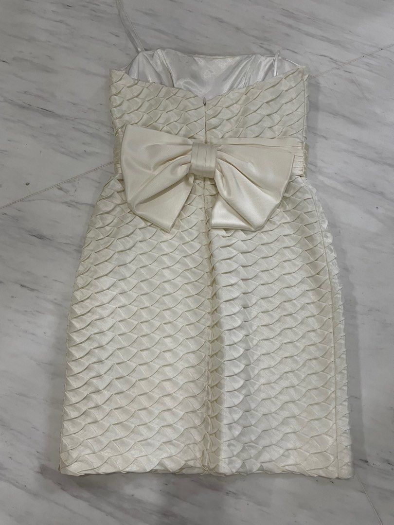 Allen schwartz deals white dress