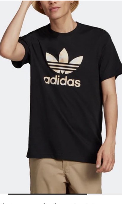 Adidas Originals Camo Trefoil Tee Men Men s Fashion Tops