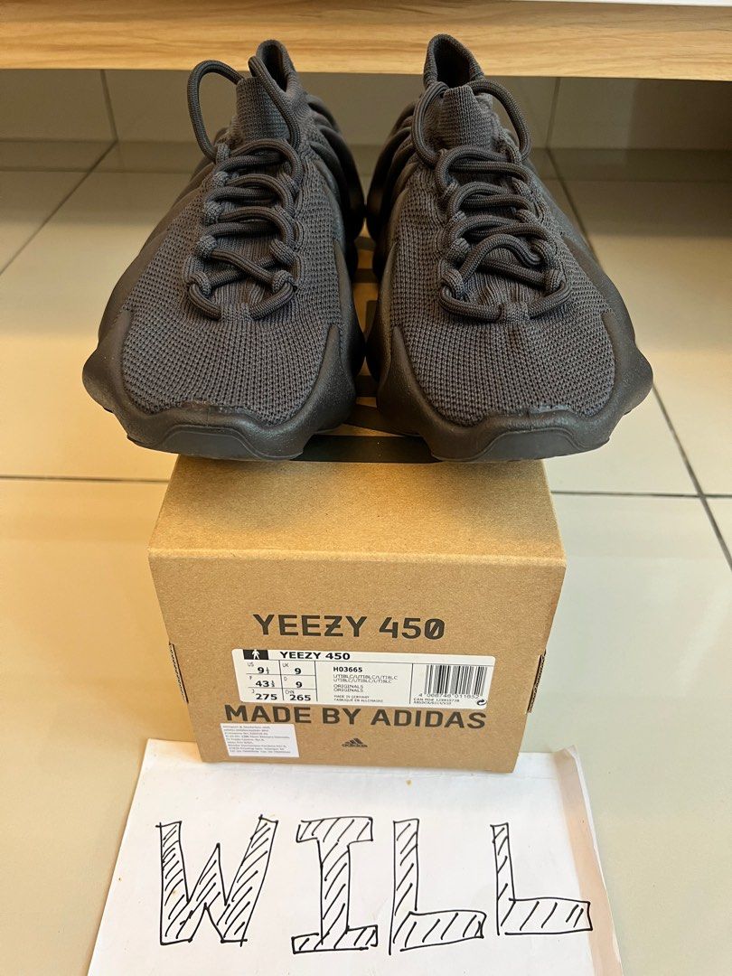 Adidas Yeezy 450 Utility Black Men s Fashion Footwear Sneakers