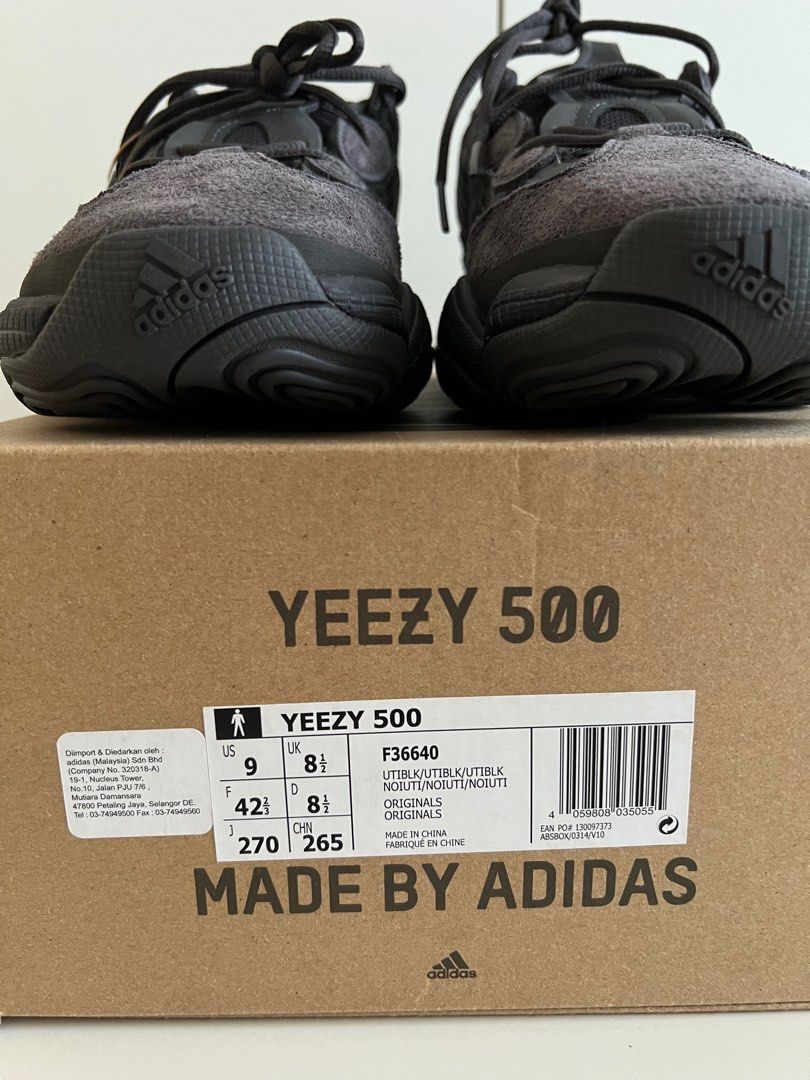Yeezy 500 sales utility black box