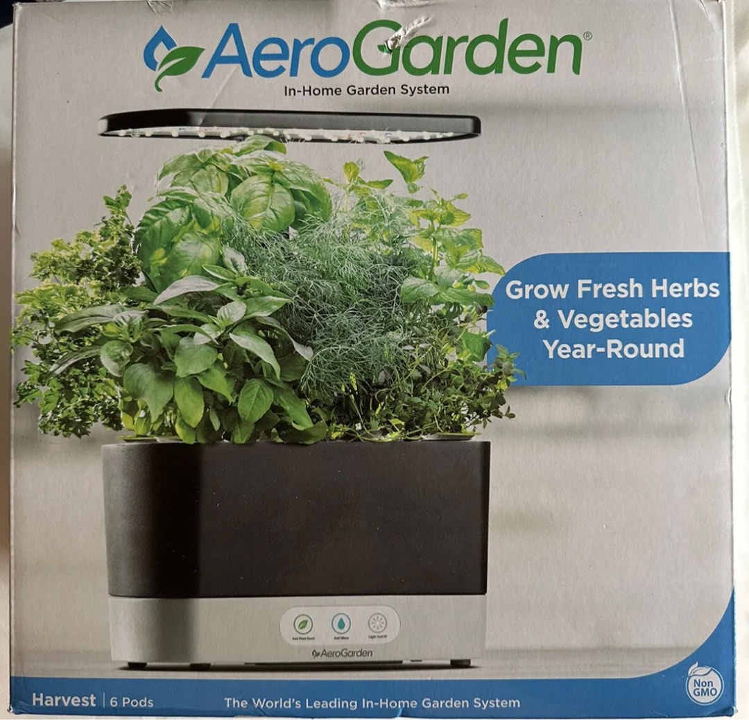 Aerogarden In-Home Garden System 6-pot, Furniture & Home Living, Gardening, Pots & Planters on ...