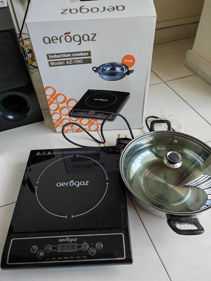 Aerogaz induction cooker (AZ19IC), Furniture & Home Living