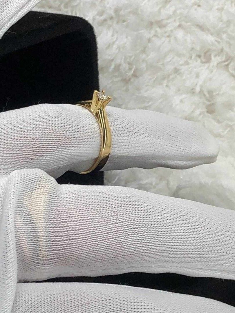 Affordable solid gold rings deals