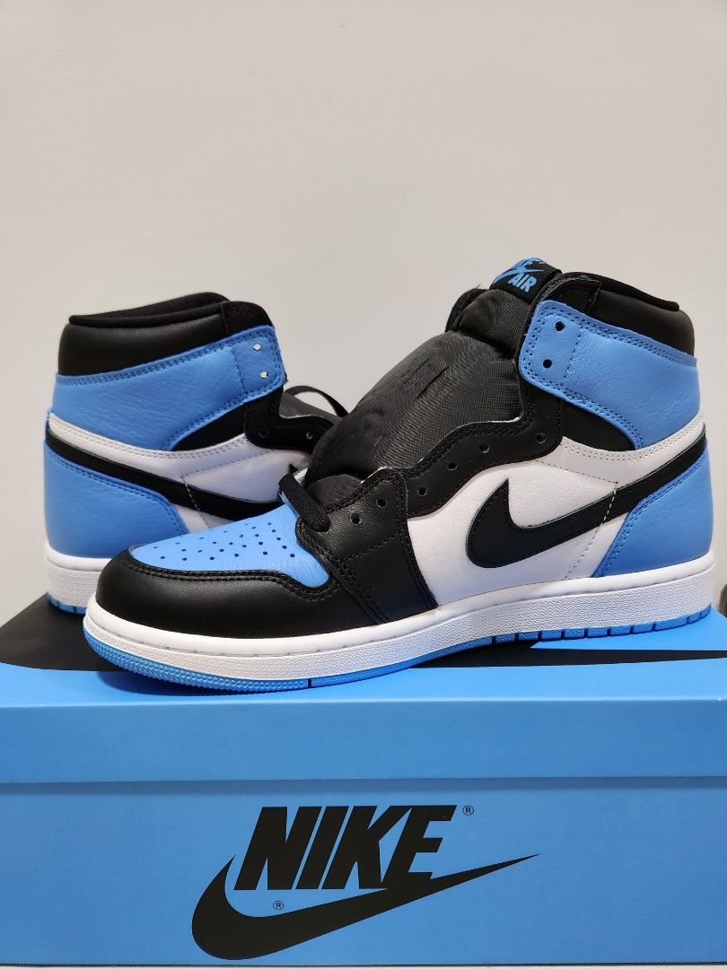 Air Jordan 1 University Blue Men s Fashion Footwear Sneakers on