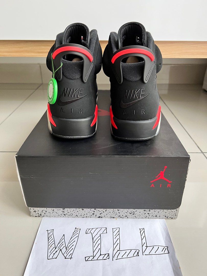 Jordan 6 infrared fake cheap