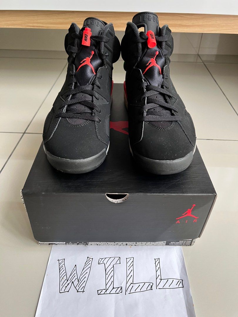 Jordan 6 infrared 2019 size 7 best sale