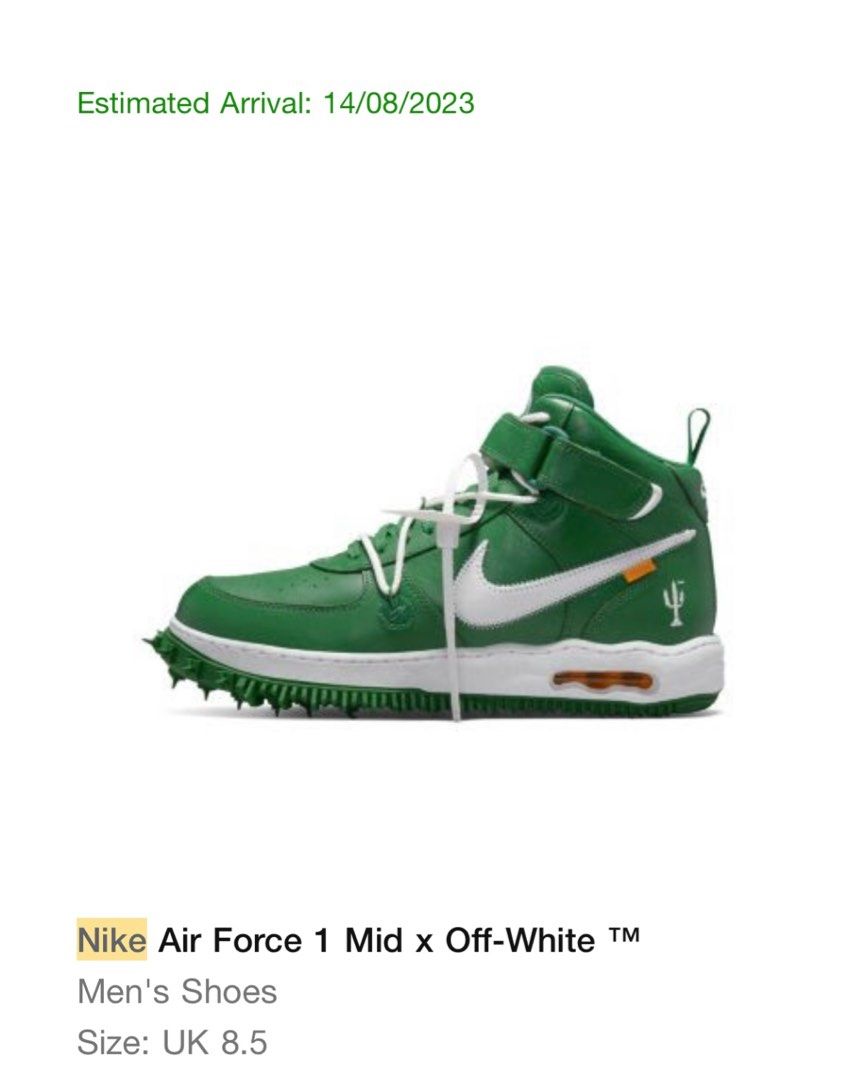 Off white air online force 1 size 7