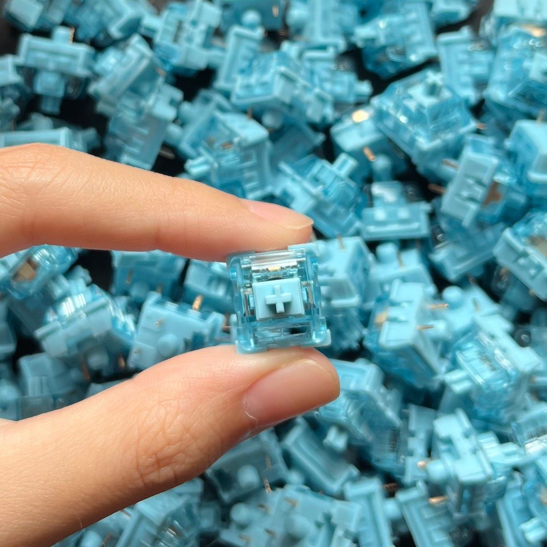 x75 akko cream blue v3 switches , Computers & Tech, Parts & Accessories ...