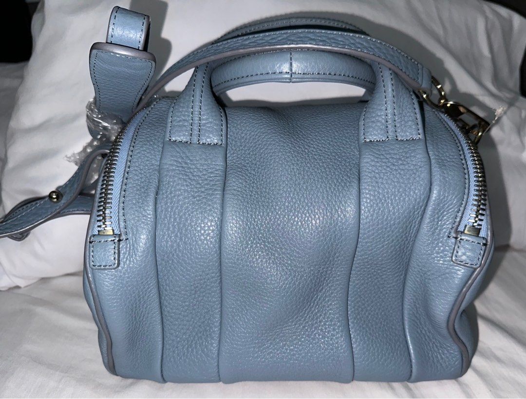 Alexander Wang Rocco Stud Bottom Satchel (Category: Luxury Bags & Wallets) located in Mandaluyong City. Submitted by czaristore (Listing ID 1245909484, Image 1). Description: •no flaws only minimal signs of use • inclusion: card .