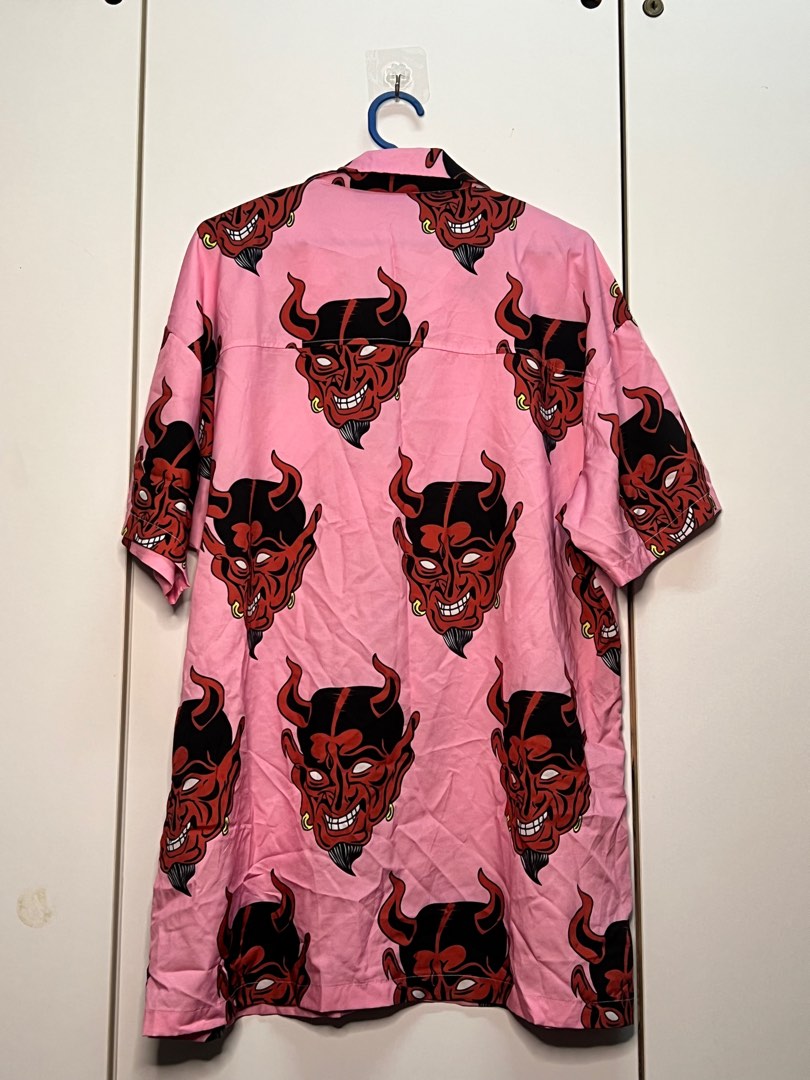 Pink devil outlet shirt uk