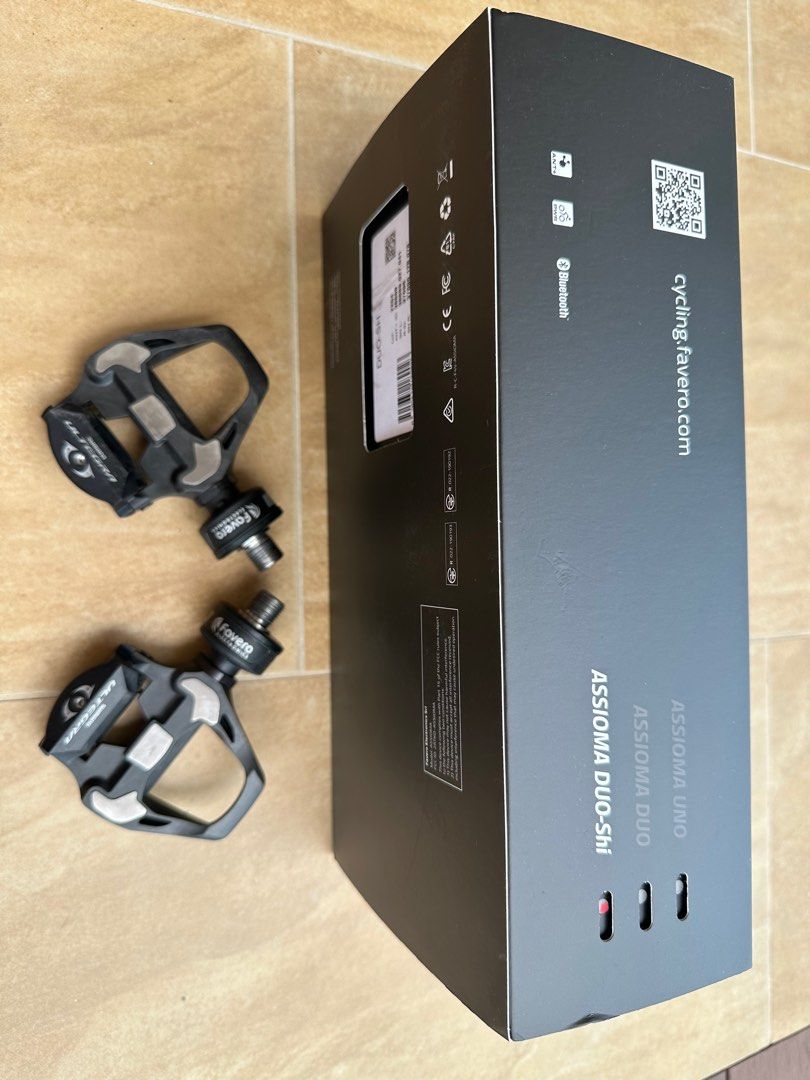 Assioma Duo-Shi Power Meters with Shimano Ultegra Pedals, Sports ...