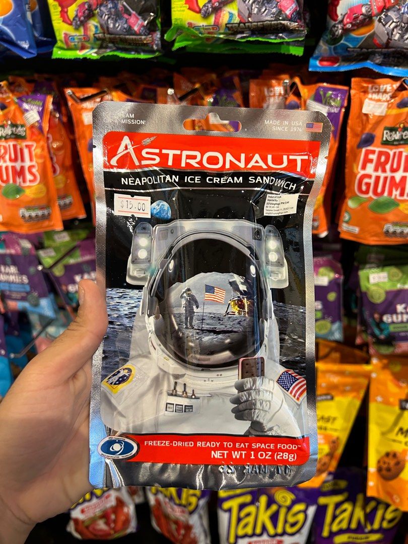 Astronaut Ice Cream Neapolitan Freeze Dried Ice Cream The SGFR