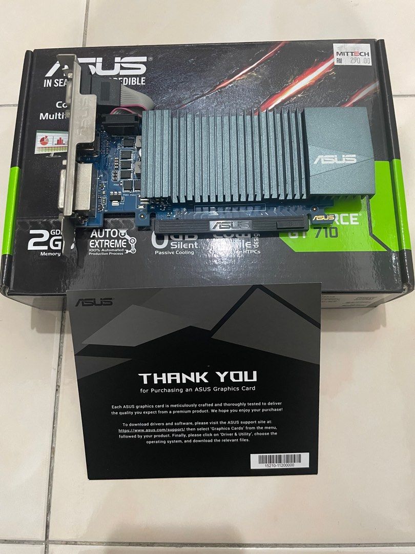 Asus Gt710 2GB Computers Tech Parts Accessories Computer