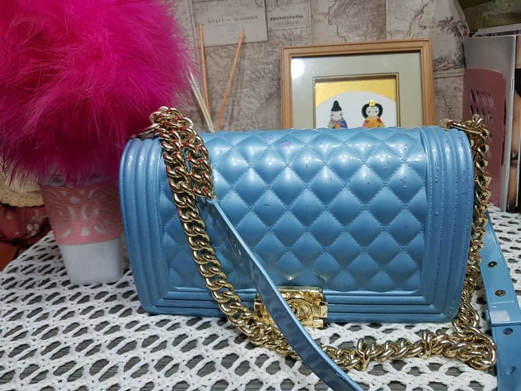 Authentic Toyboy jelly bag, Luxury, Bags & Wallets on Carousell