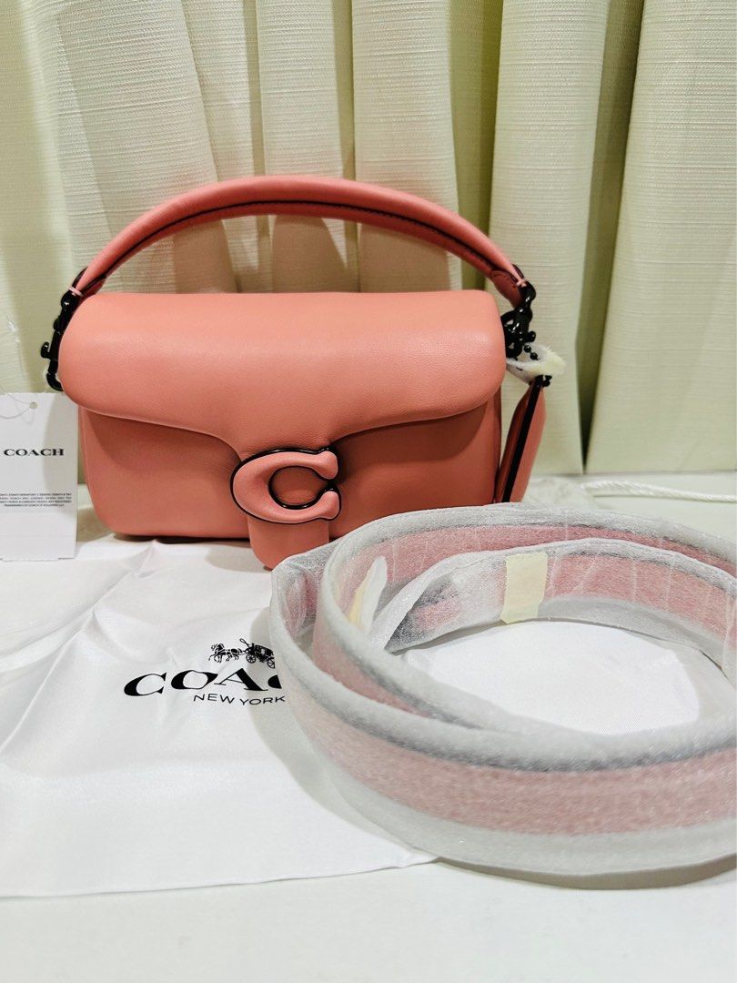 Coach Pillow Tabby 18 Baby Pink New Arrival, Luxury, Bags