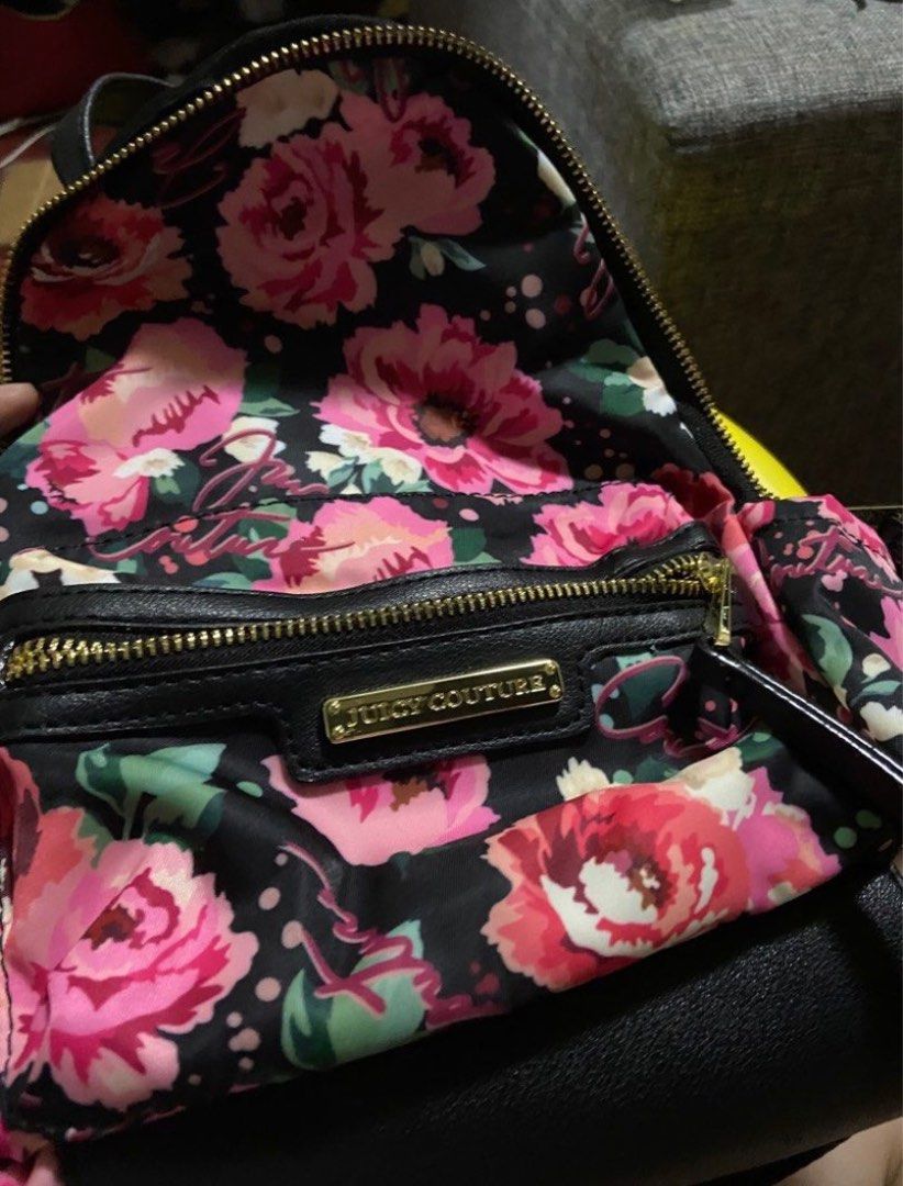 Juicy couture floral backpack sales