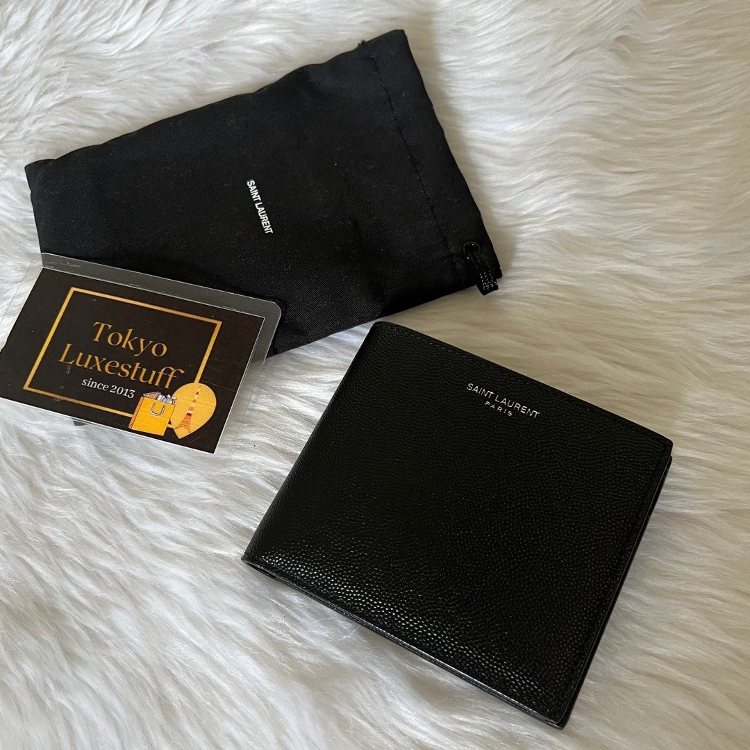 YSL Men Wallet (Saint Laurent), Luxury, Bags & Wallets on Carousell