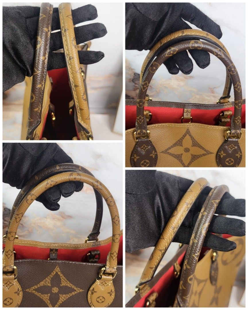 Louis Vuitton Giant Monogram Reverse On the Go GM. Made in France. Date  code: TR3159, Luxury, Bags & Wallets on Carousell