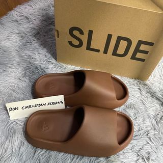 [Authentic] Yeezy Slide Flax