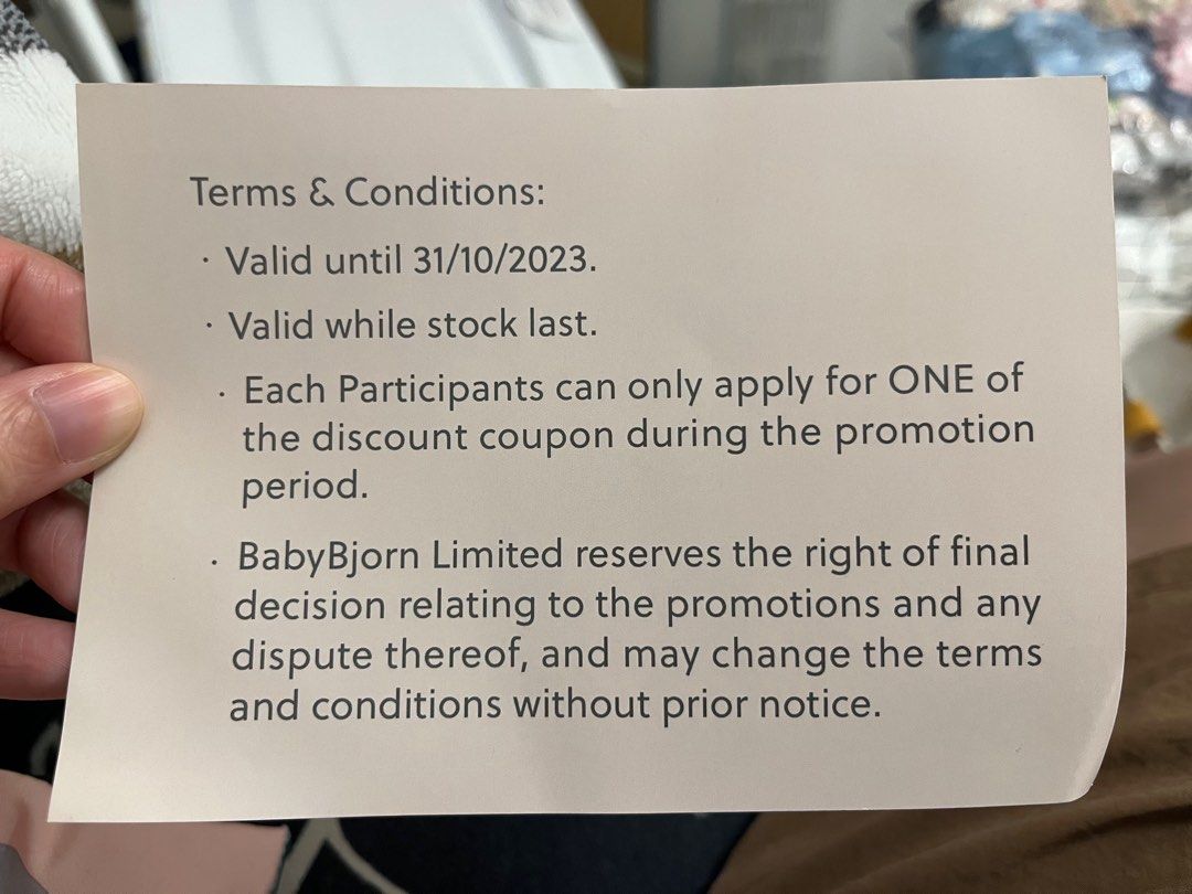 Baby bjorn coupon deals