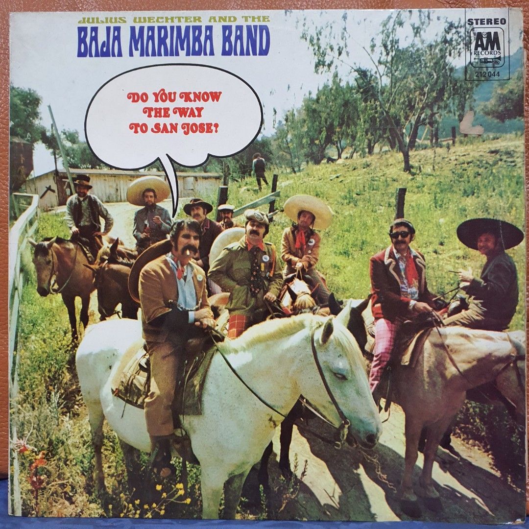 Baja Marimba Band Do You Know The Way To San Jose vinyl record ELP