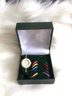 Bezel Bangle Watch Complete with Box