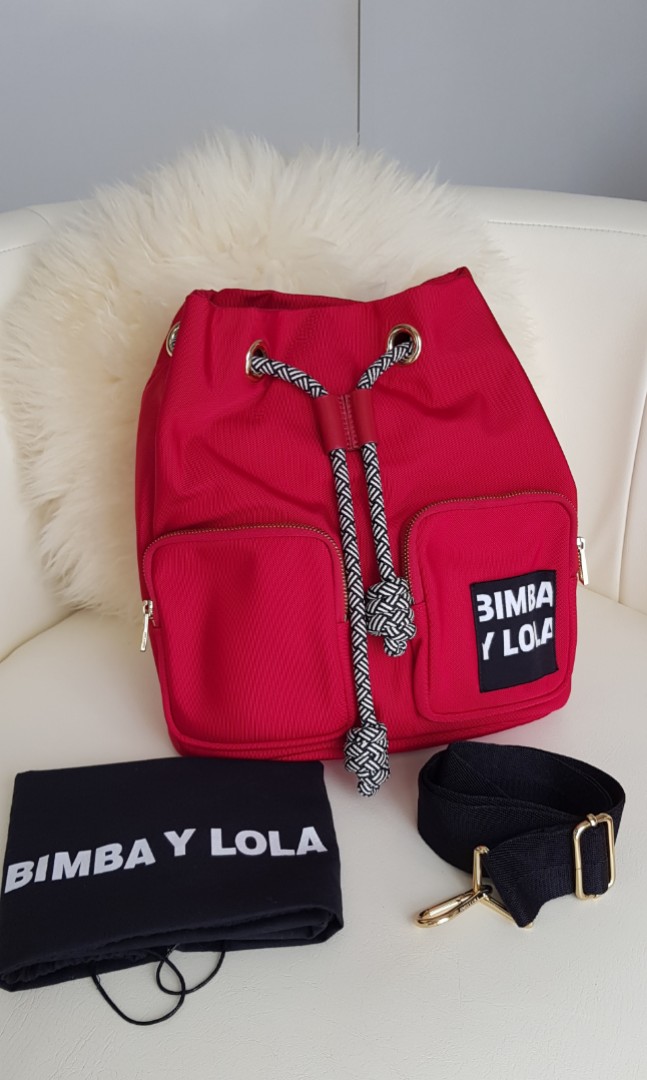 BIMBA Y LOLA BUCKET BAG, Luxury, Bags & Wallets on Carousell
