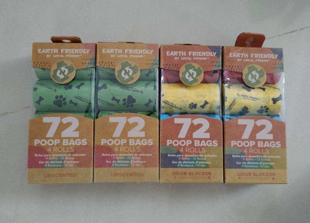 Earth friendly poop bags by loyal friend online