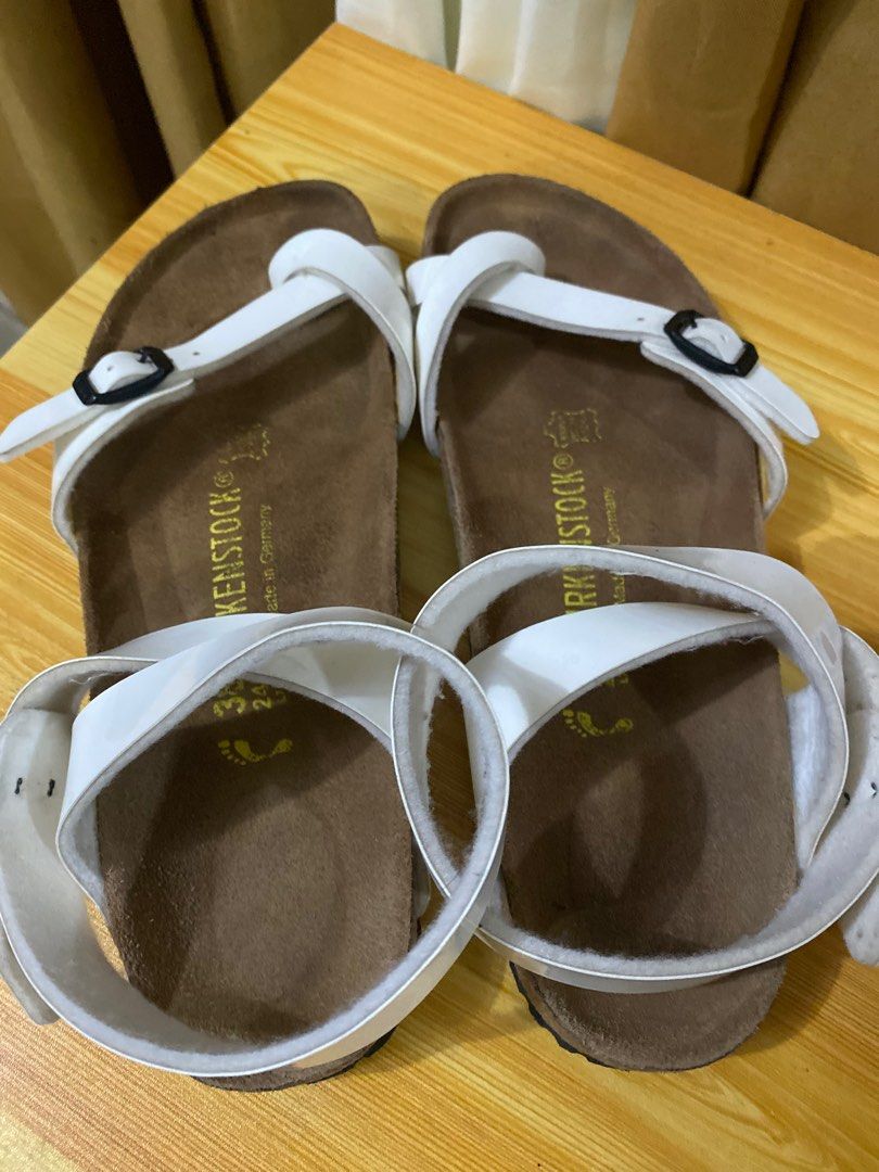 Birkenstock yara white patent new arrivals