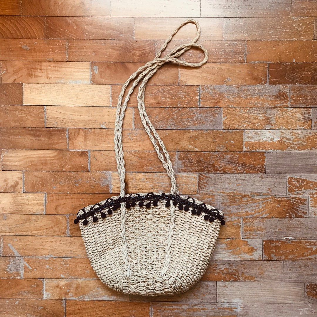 Pom pom sales sling bag