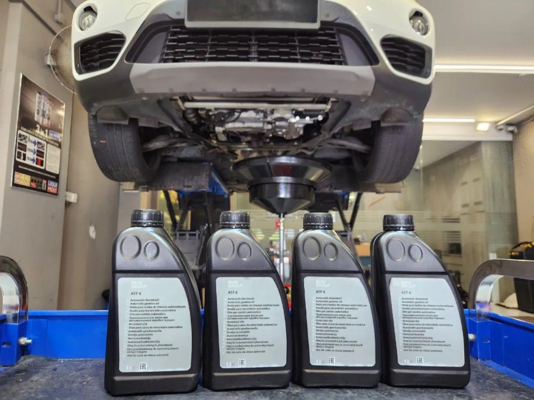 BMW F48 X1 Servicing Using Liqui Moly 5W40 Engine Oil, Oil Filter