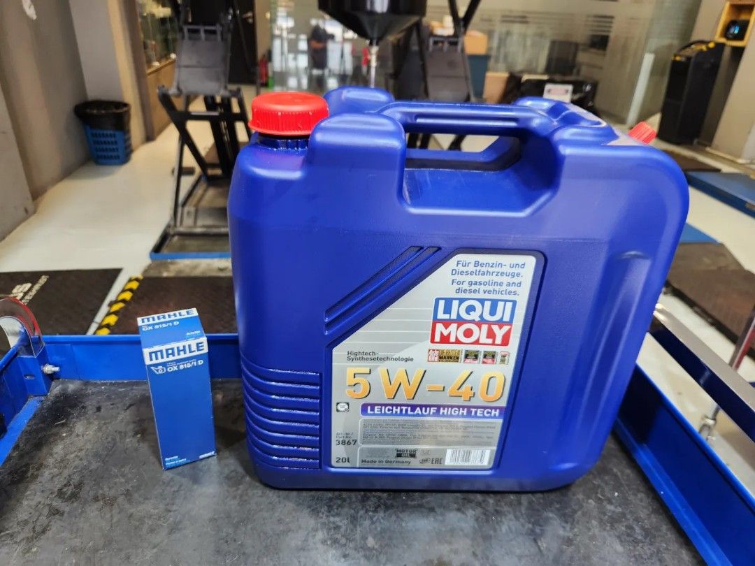 BMW F48 X1 Servicing Using Liqui Moly 5W40 Engine Oil, Oil Filter