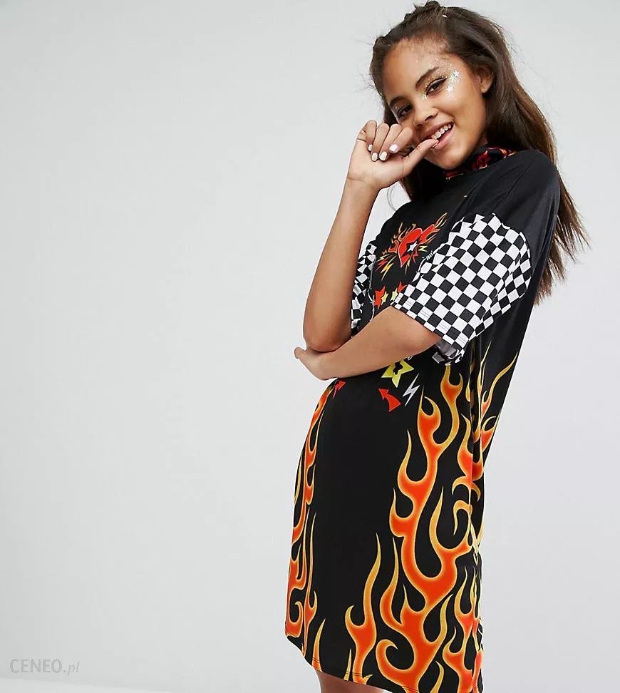 Jaded london flame shirt sales