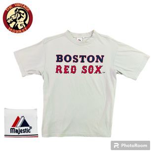 Majestic XXL MLB Red Sox T Shirt #24 PRICE Double Sided Boston Baseball