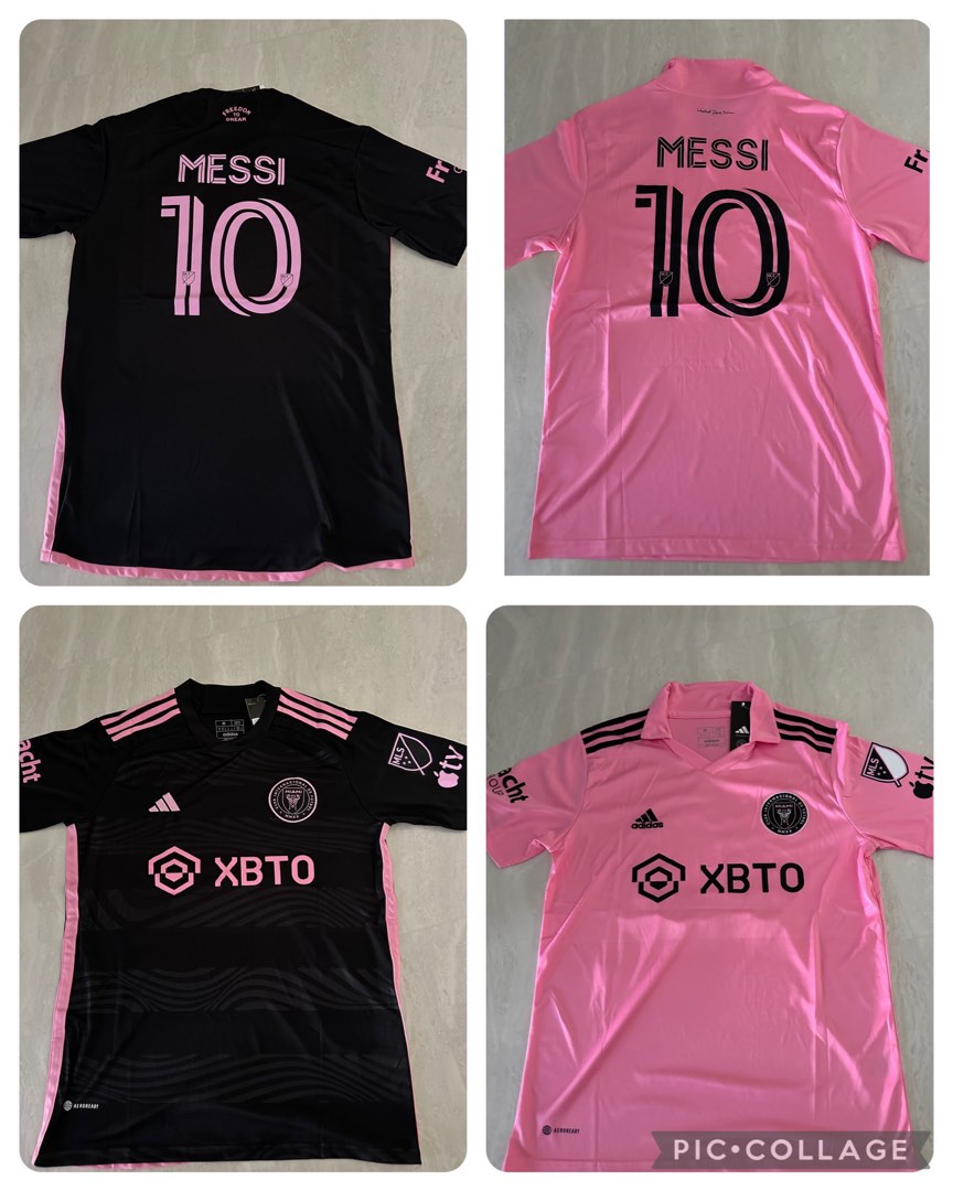 10 messi ）2023-24 Inter Miami CF Home Pink Thailand Soccer Jersey AAA,Inter  Miami CF