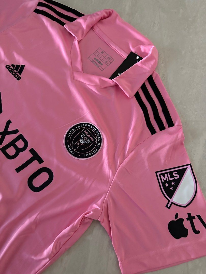 10 messi ）2023-24 Inter Miami CF Home Pink Thailand Soccer Jersey AAA,Inter  Miami CF