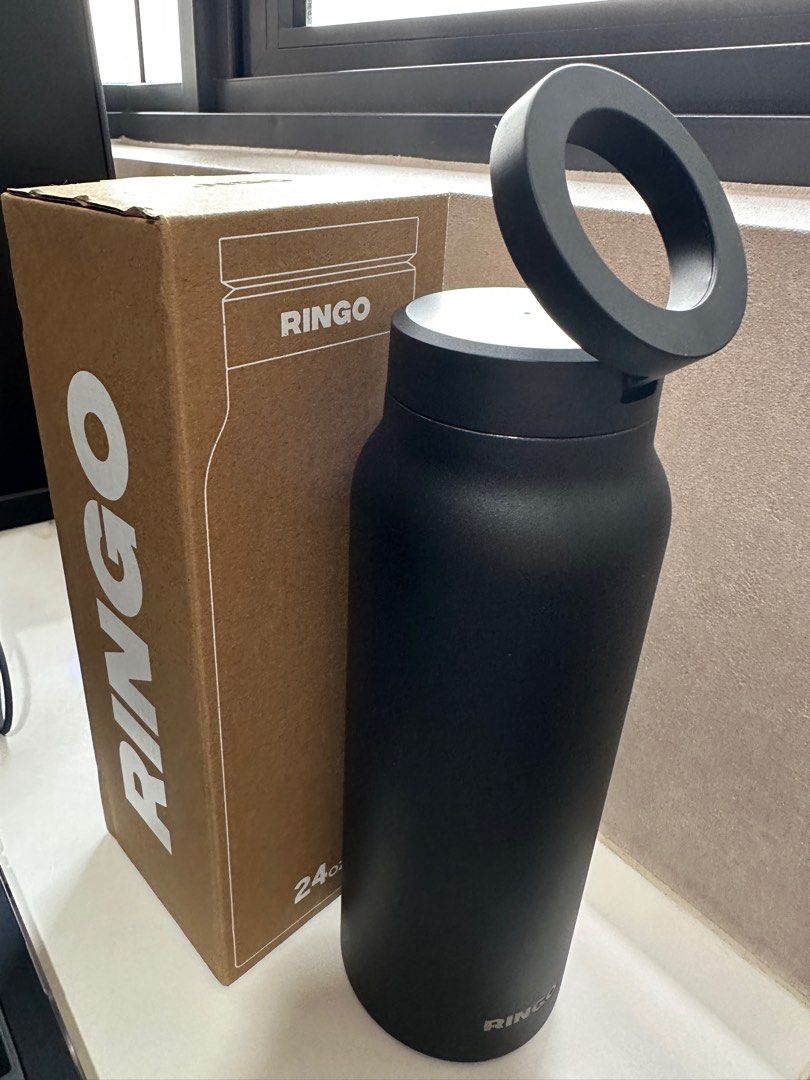 Brand New Ringo Premium Aluminum Water Bottle Flask (0.7L) with Magsafe  Ring for iPhone