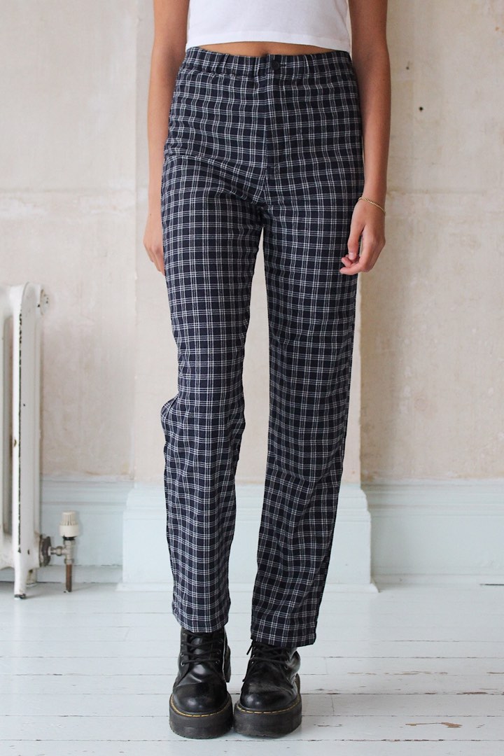 Gingham tilden clearance pants