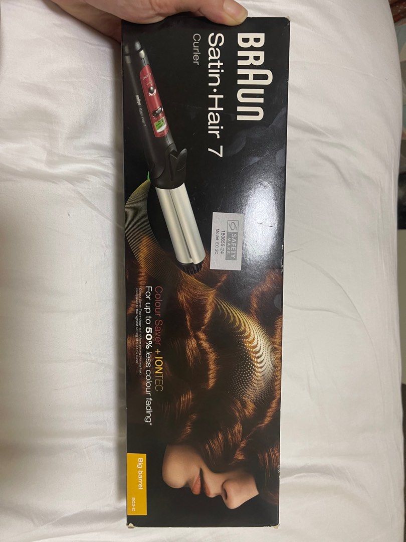 Braun Satin Hair Curler (Color Saver+Ion Tec), Beauty Personal