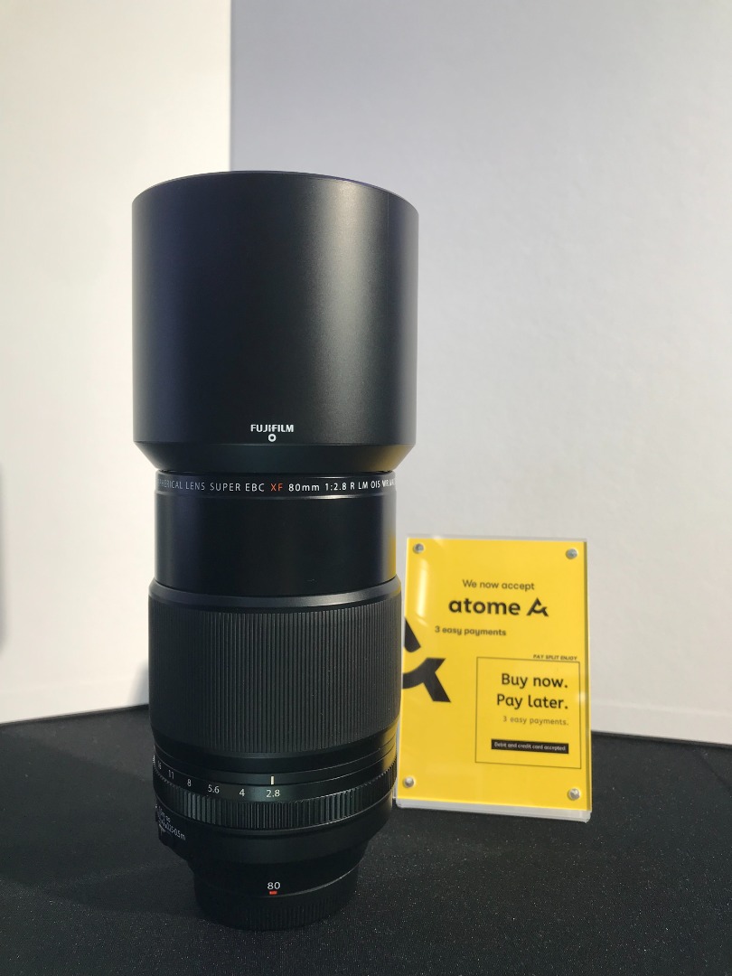 used fuji 80mm macro lens