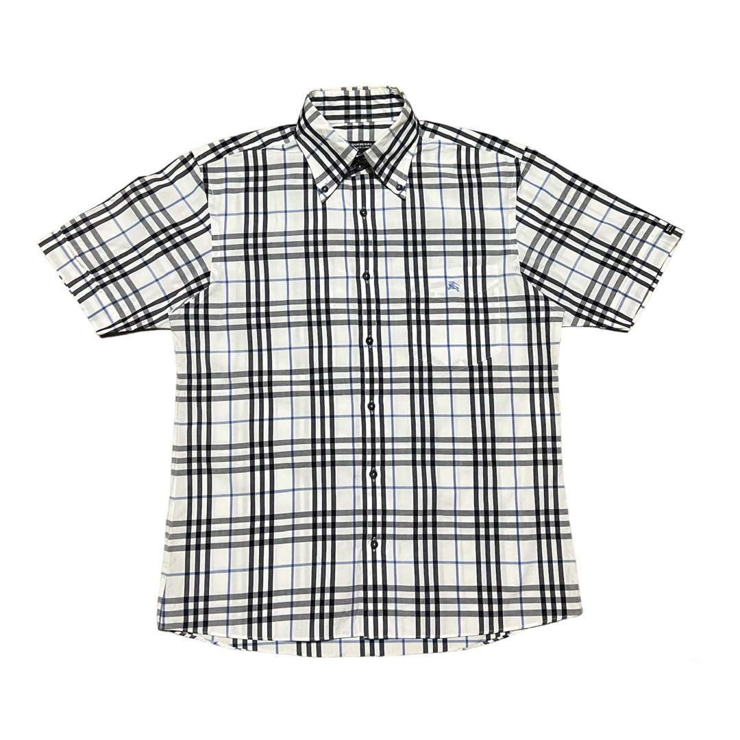 Burberry button clearance up shirt