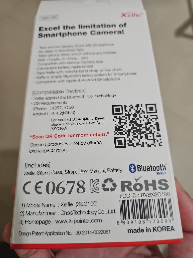 Camera shutter (Category: Other Mobile & Gadget Accessories) located in Singapore. Submitted by van123e (Listing ID 1245836873, Image 2). Description: .