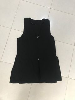 Cardigan black vest kardigan hitam jacket outer outerwear luaran black wanita perempuan girl woman casual formal party