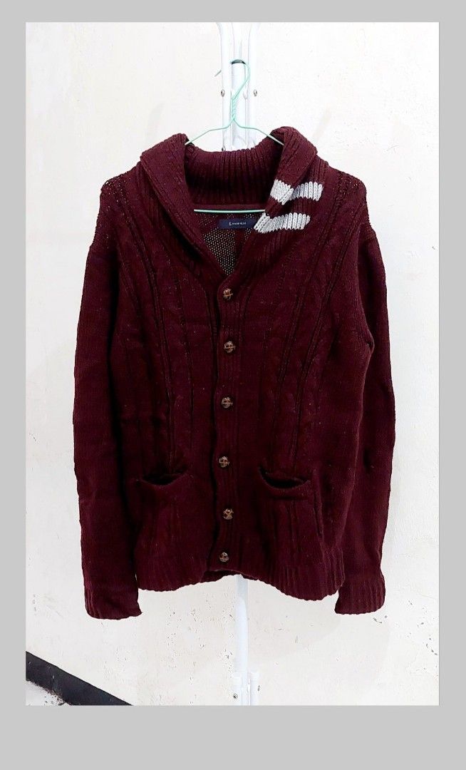 Mens Colorful Cardigan Sweaters Brand Rageblue Premium Knit Cardigan