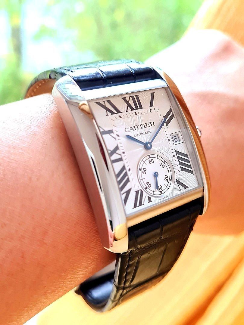 Cartier tank new arrivals automatic mens