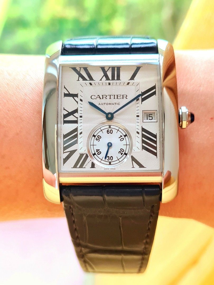 Cartier tank clearance large mens