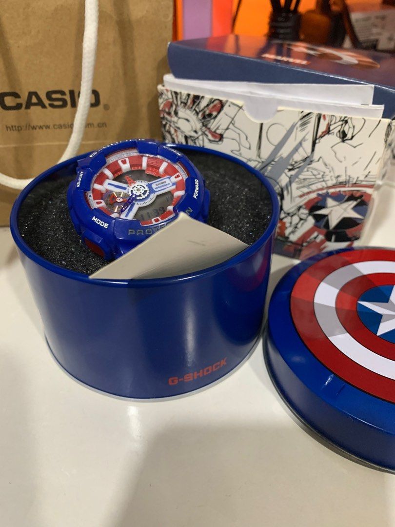 Casio captain america deals