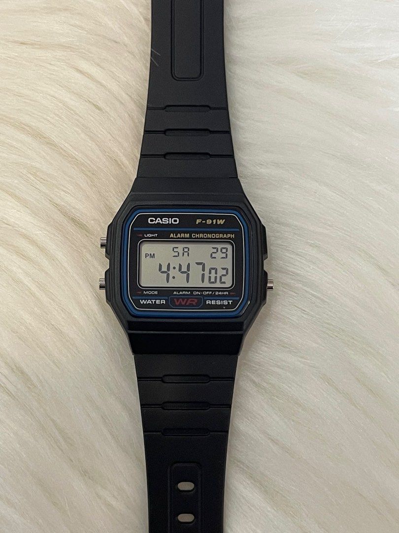 Casio f91w sales digital sports watch