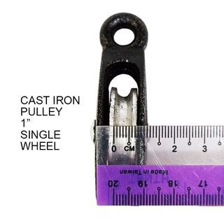Cast Iron pulley 1single wheel